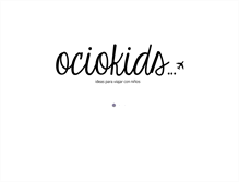 Tablet Screenshot of ociokids.com